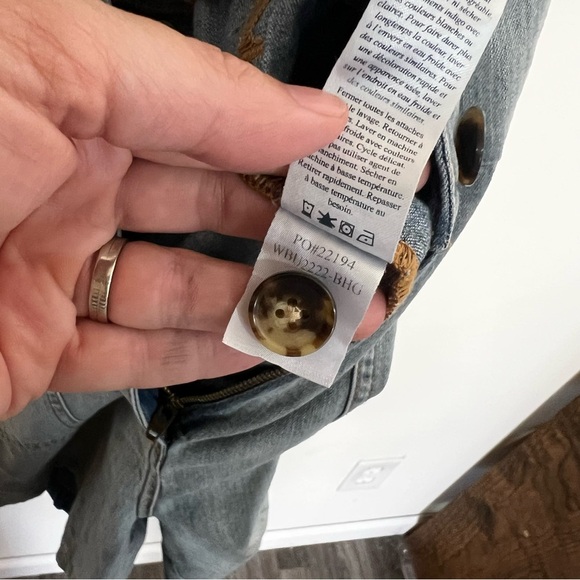 Faherty Utility Denim Romper - Picture 14 of 14